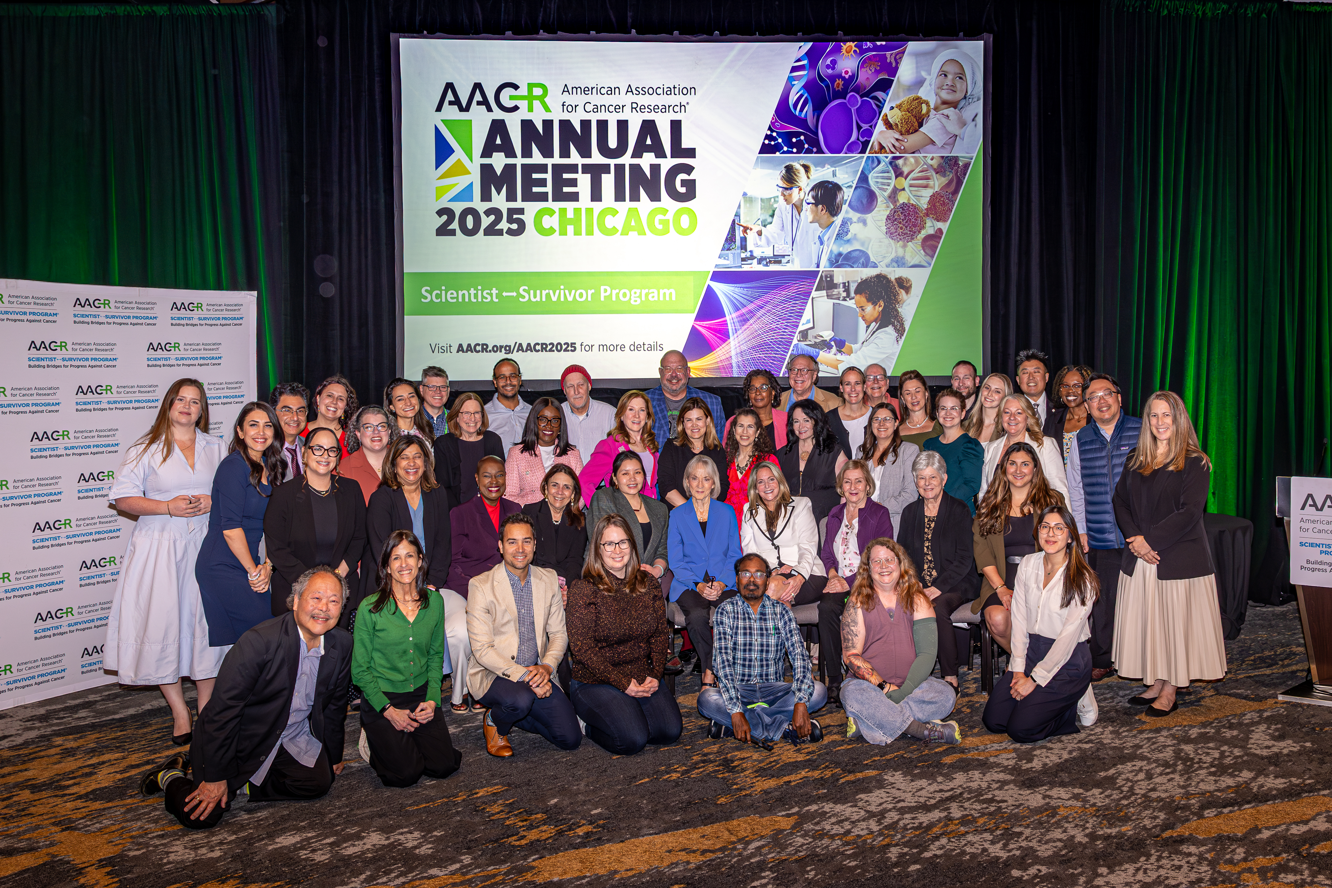 Patient advocate participants in the AACR Scientist-Survivor Program at the AACR Annual Meeting 2024.